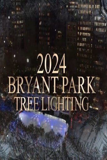 Bryant Park NYC Tree Lighting 2024 Poster of Bryant Park NYC Tree Lighting 2024