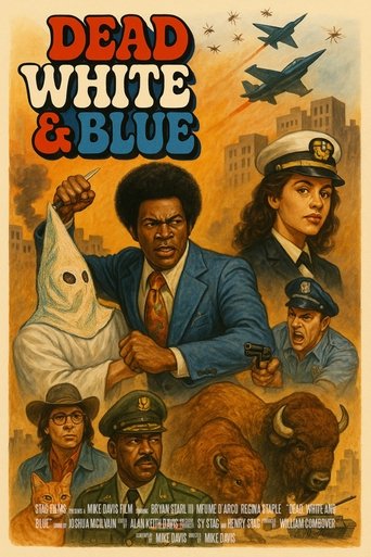 Dead, White and Blue Poster of Dead, White and Blue