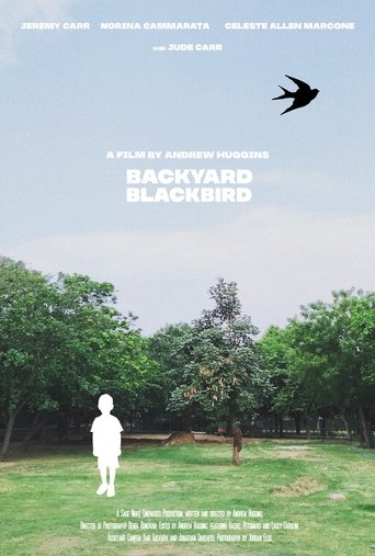 Backyard Blackbird Poster of Backyard Blackbird