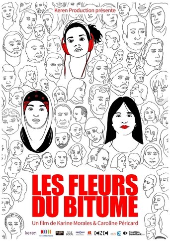 Les fleurs du bitume Poster of Les fleurs du bitume