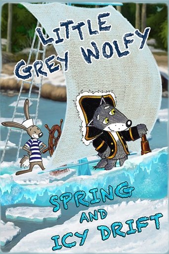 Little Grey Wolfy - Spring and Icy Drift Poster of Little Grey Wolfy - Spring and Icy Drift