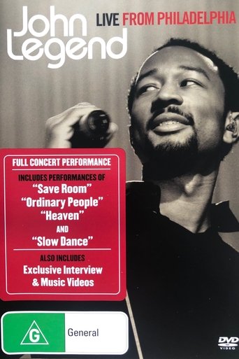 John Legend: Live from Philadelphia Poster of John Legend: Live from Philadelphia