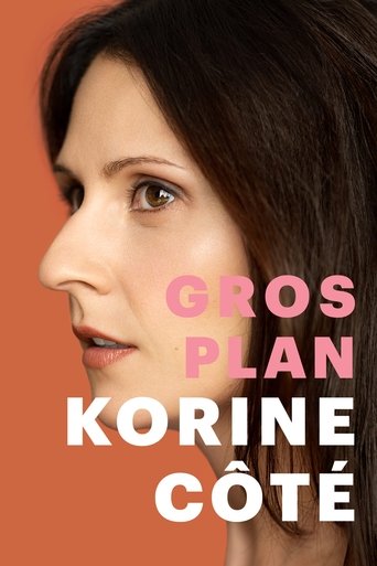 Korine Côté - Gros plan Poster of Korine Côté - Gros plan