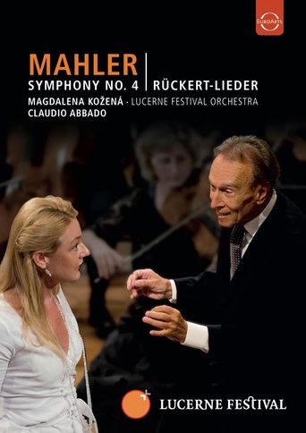 Lucerne Festival 2009 - Abbado conducts Mahler No. 4 Rückert Lieder Poster of Lucerne Festival 2009 - Abbado conducts Mahler No. 4 Rückert Lieder