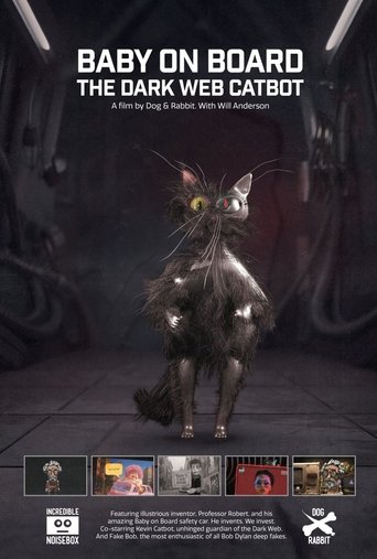 Baby on Board. The Dark Web Catbot Poster of Baby on Board. The Dark Web Catbot