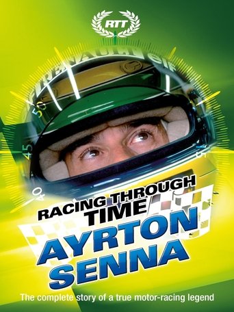 Racing Through Time - Ayrton Senna Poster of Racing Through Time - Ayrton Senna