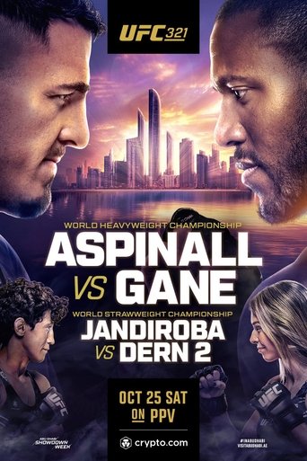 UFC 321: Aspinall vs. Gane Poster of UFC 321: Aspinall vs. Gane