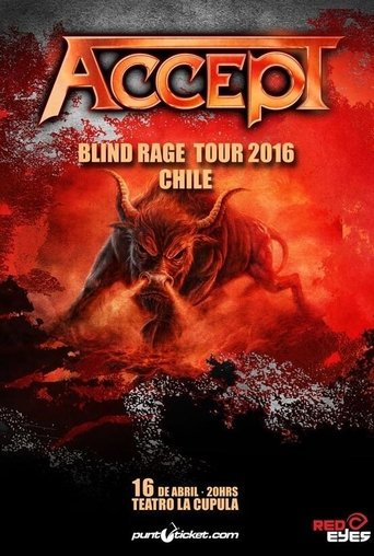 Accept : Live in Chile Poster of Accept : Live in Chile