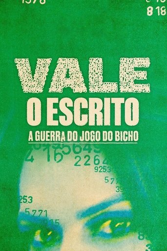 Vale o Escrito - A Guerra do Jogo do Bicho Poster of Vale o Escrito - A Guerra do Jogo do Bicho