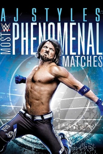 Poster of WWE: AJ Styles: Most Phenomenal Matches
