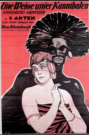 A White Woman Among Cannibals Poster of A White Woman Among Cannibals