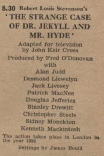 The Strange Case of Dr. Jekyll and Mr. Hyde Poster of The Strange Case of Dr. Jekyll and Mr. Hyde
