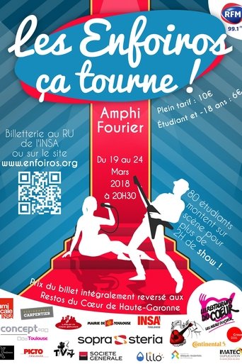 Les Enfoiros, ça tourne ! Poster of Les Enfoiros, ça tourne !