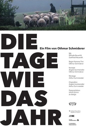 Die Tage wie das Jahr Poster of Die Tage wie das Jahr