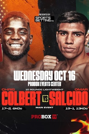 Chris Colbert vs. Omar Salcido Poster of Chris Colbert vs. Omar Salcido