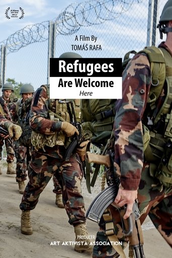 Refugees Are Welcome Here Poster of Refugees Are Welcome Here