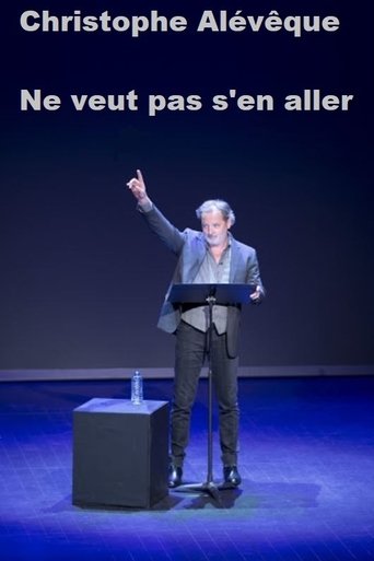Christophe Alévêque ne veut pas s'en aller Poster of Christophe Alévêque ne veut pas s'en aller