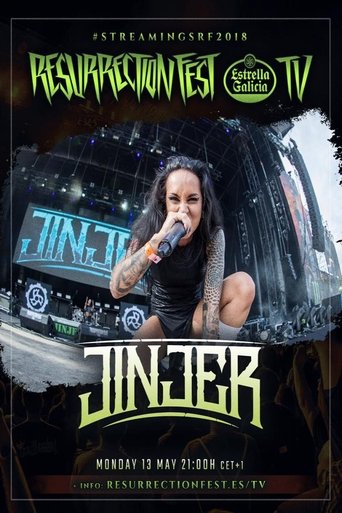 Jinjer - Live at Resurrection Fest EG 2018 Poster of Jinjer - Live at Resurrection Fest EG 2018
