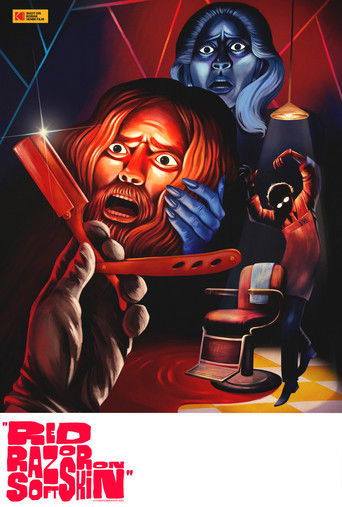 Red Razor On Soft Skin Poster of Red Razor On Soft Skin