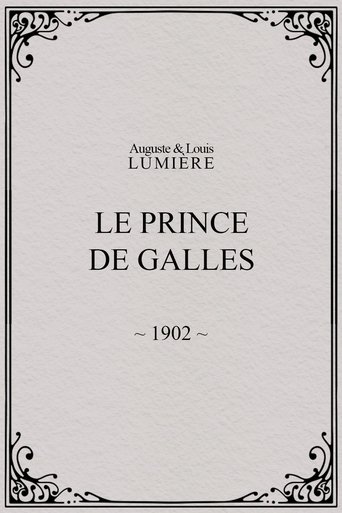 Le prince de Galles Poster of Le prince de Galles