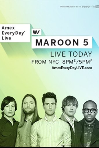 Maroon 5 - Live In Bowery Ballroom Poster of Maroon 5 - Live In Bowery Ballroom