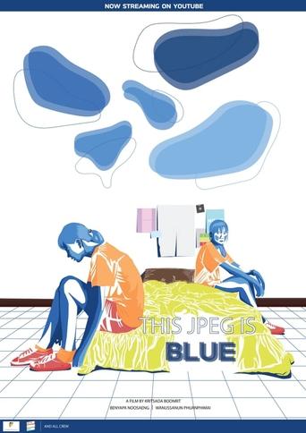 This Jpeg Is Blue Poster of This Jpeg Is Blue