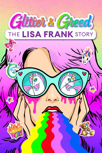 Glitter and Greed: The Lisa Frank Story Poster of Glitter and Greed: The Lisa Frank Story