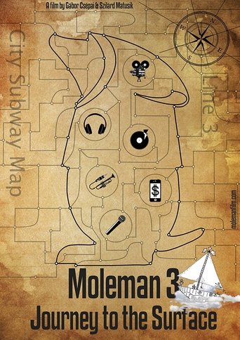 Moleman 3: Journey to the Surface Poster of Moleman 3: Journey to the Surface