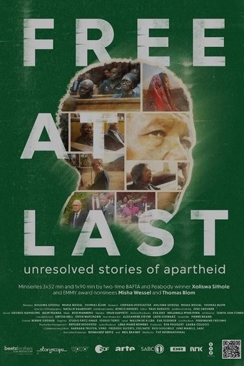 Free at Last. Unresolved Stories of Apartheid Poster of Free at Last. Unresolved Stories of Apartheid