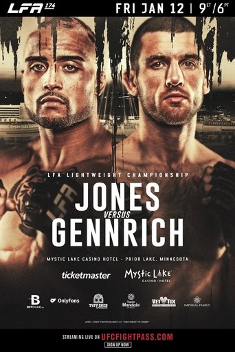 LFA 174: Jones vs. Gennrich Poster of LFA 174: Jones vs. Gennrich