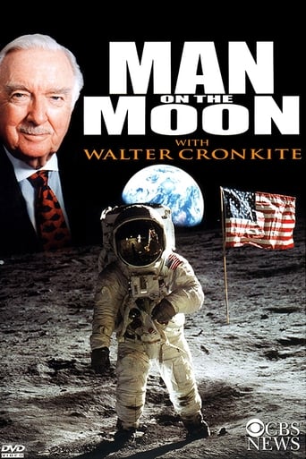 Poster of Man on the Moon with Walter Cronkite