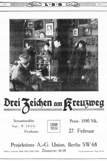Drei Zeichen am Kreuzweg Poster of Drei Zeichen am Kreuzweg