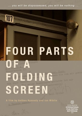 Four Parts of a Folding Screen Poster of Four Parts of a Folding Screen