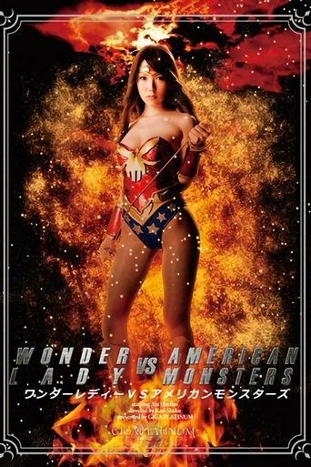 Wonder Lady VS American Monsters Poster of Wonder Lady VS American Monsters