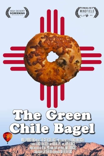 The Green Chile Bagel Poster of The Green Chile Bagel