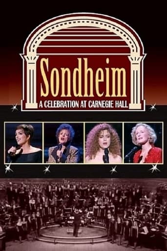 Poster of Sondheim: A Celebration at Carnegie Hall