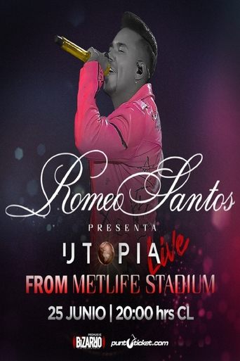 Romeo Santos: Utopia Live from MetLife Stadium Poster of Romeo Santos: Utopia Live from MetLife Stadium