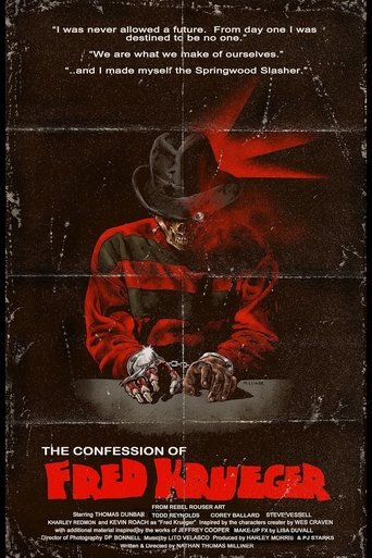 The Confession of Fred Krueger Poster of The Confession of Fred Krueger