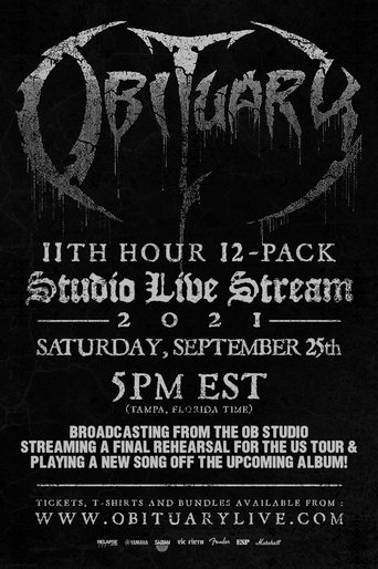 Obituary - 11th Hour 12-Pack Live Stream Poster of Obituary - 11th Hour 12-Pack Live Stream