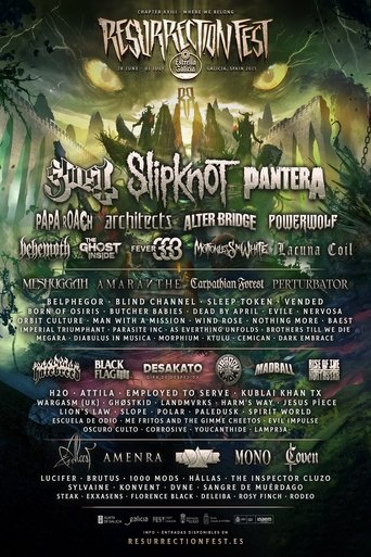 BEHEMOTH - Live at Resurrection Fest EG Poster of BEHEMOTH - Live at Resurrection Fest EG