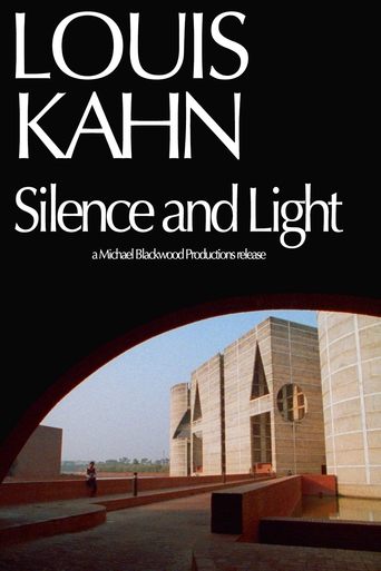 Louis Kahn: Silence and Light Poster of Louis Kahn: Silence and Light