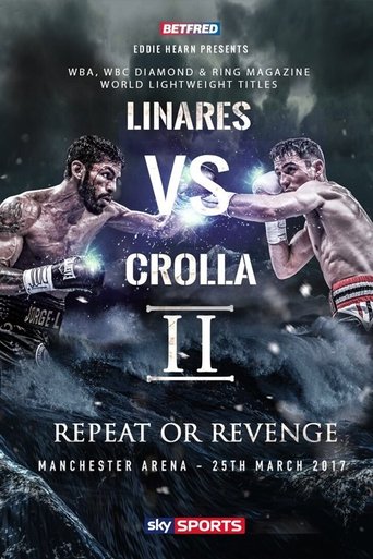 Jorge Linares vs. Anthony Crolla II Poster of Jorge Linares vs. Anthony Crolla II
