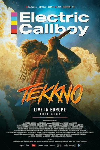 Electric Callboy: Tekkno - Live in Europe Poster of Electric Callboy: Tekkno - Live in Europe