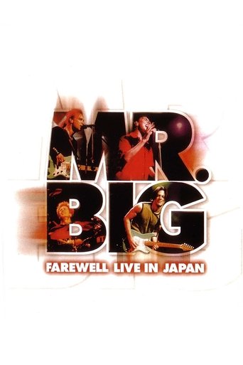 Mr. Big: Farewell Live in Japan Poster of Mr. Big: Farewell Live in Japan