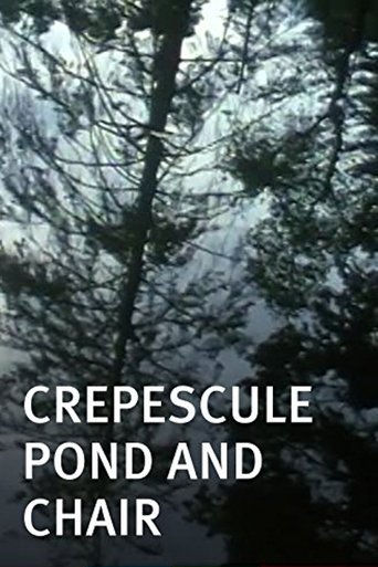 Crepescule Pond and Chair Poster of Crepescule Pond and Chair