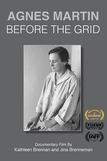 Agnes Martin Before the Grid Poster of Agnes Martin Before the Grid