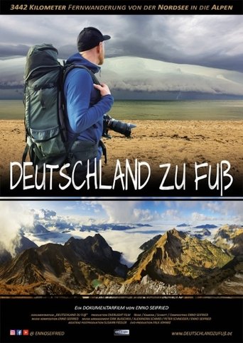 Deutschland zu Fuß - 3442 KM von der Nordsee in die Alpen Poster of Deutschland zu Fuß - 3442 KM von der Nordsee in die Alpen