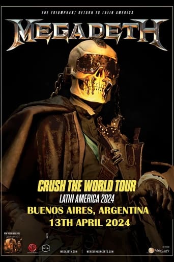Megadeth - Crush the World: Live at Buenos Aires 2024 (Night 1) Poster of Megadeth - Crush the World: Live at Buenos Aires 2024 (Night 1)