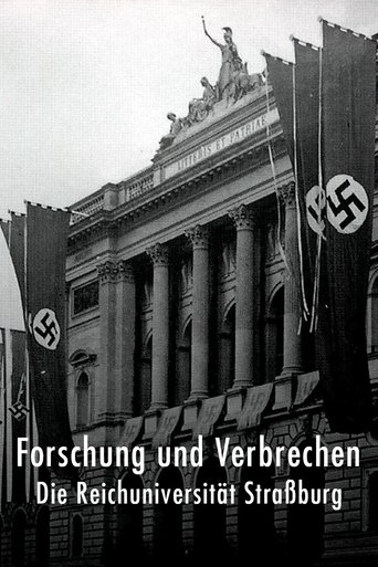 Research and Crime: the Reich University of Strasbourg Poster of Research and Crime: the Reich University of Strasbourg