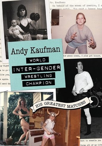 Andy Kaufman World Inter-Gender Wrestling Champion: His Greatest Matches Poster of Andy Kaufman World Inter-Gender Wrestling Champion: His Greatest Matches